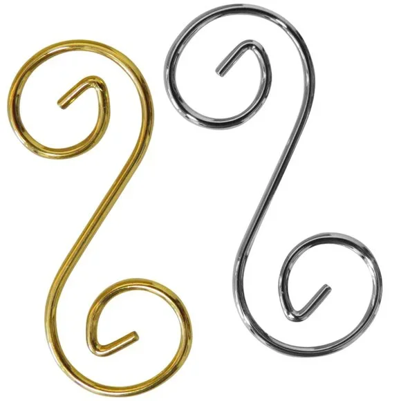 Necklace Extender -4pcs- Jewelry S Hook Chain Adaptor Bracelet Gold/Silvertone - Picture 5 of 5